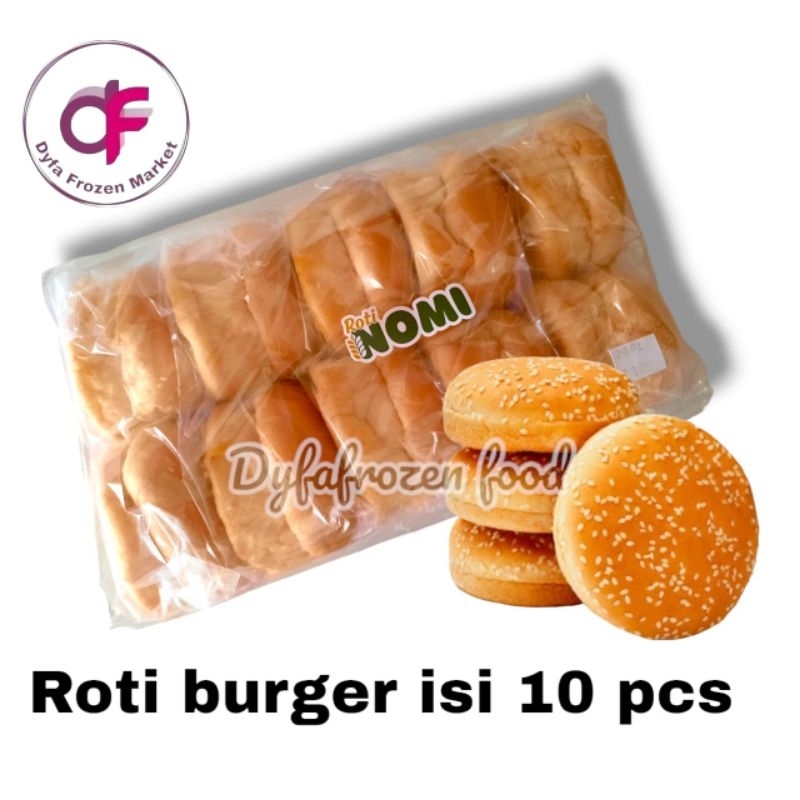 

Nomi Roti burger wijen isi 10