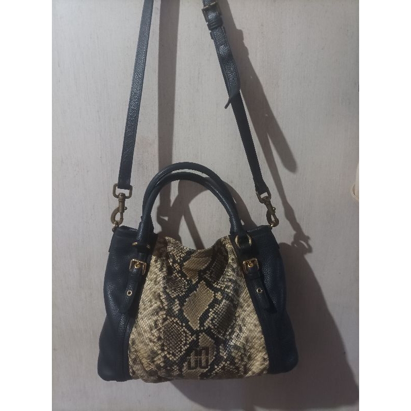 Tas Tote Sling Daks kulit