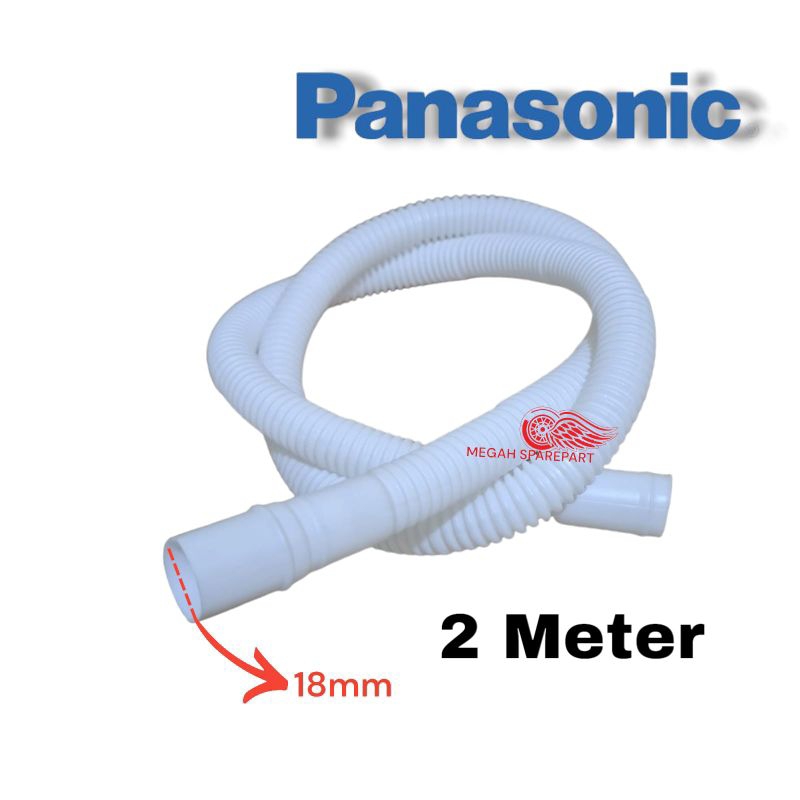 [2METER] Selang Masuk Air Mesin Cuci PANASONIC/ Selang inlet mesin cuci PANASONIC 2 Tabung