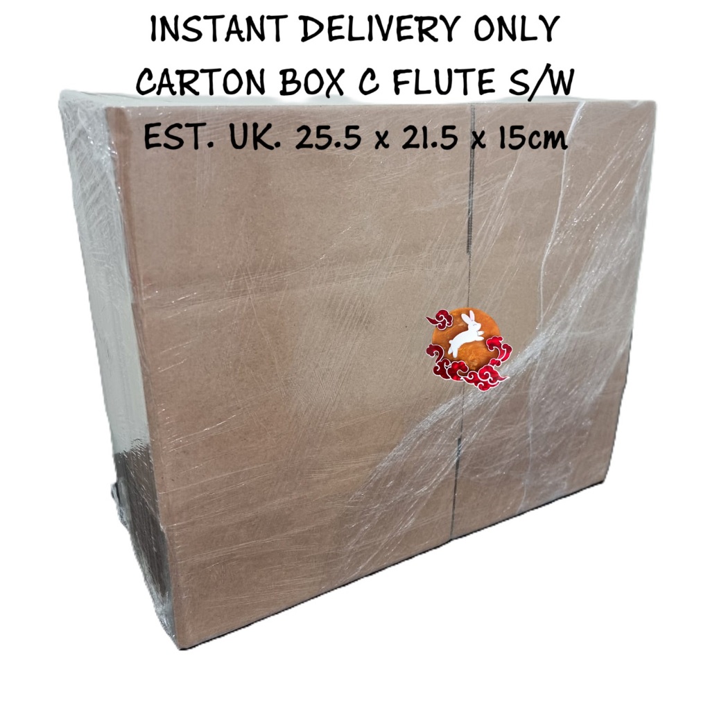 

Kardus Baru / Carton Box / Packaging Box C Flute S/W 25.5 x 21.5 x 15cm