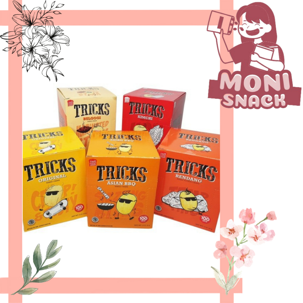 

Promo TRICKS Biskuit Kentang Tricks Baked Crisps Original (1 Pack Isi 10pcs)