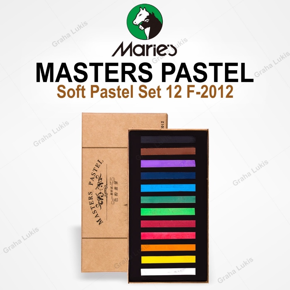 

KODE P2O8 Maries Masters Soft Pastel 12 warna