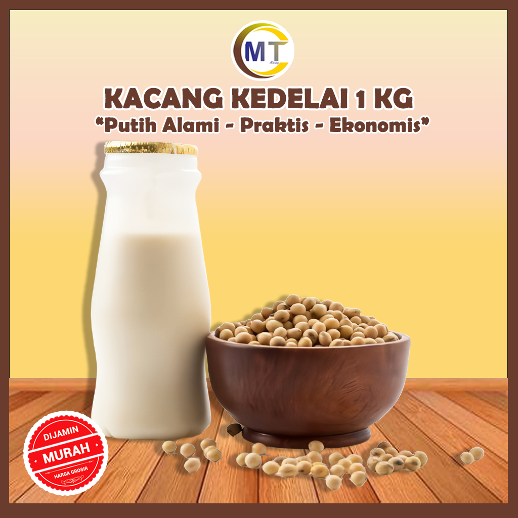 

Kacang Kedelai 1 KG Biji kacang Kedelai Organik Import Grade A Soy Bean Super Kacang Kedelai Mentah