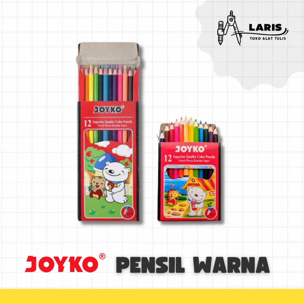 

Pensil Warna Joyko isi 12