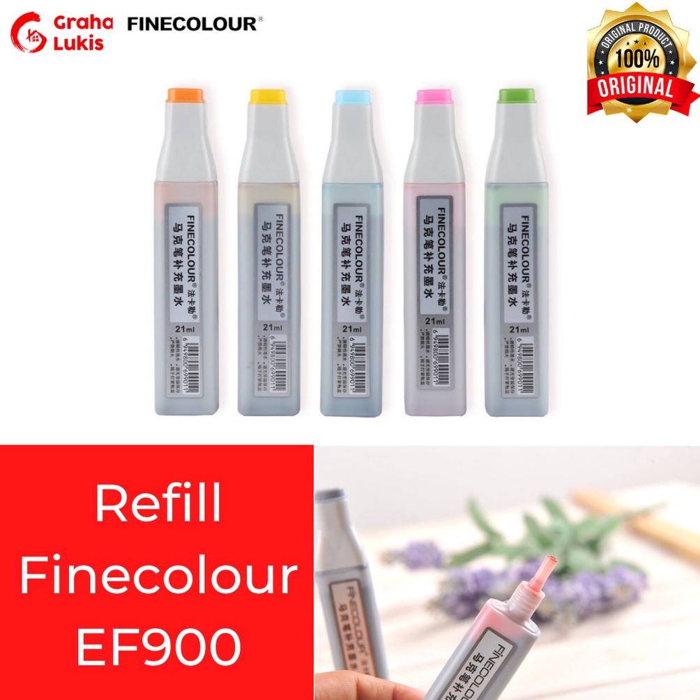 

KODE W2S6 Refill Finecolour isi 2ml EF9 Isi Ulang Fine Colour 2ml