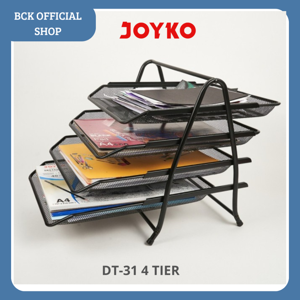 

File Document Tray DT-31 4 Tier Rak Wadah Dokumen Joyko