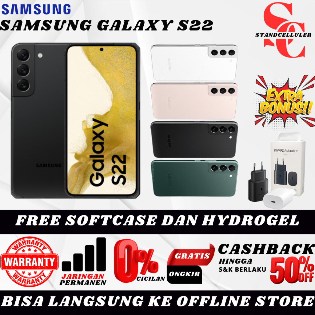 SEIN | Samsung Galaxy S22 256GB 128GB Second Original Resmi Indonesia