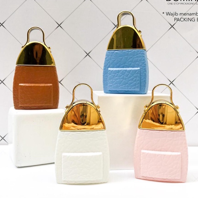 KP8 3ml Botol Parfum Kaca Bag Pack MCM Luxury Parfume Spray Kosong Isi Ulang Perfume Mist Refill Aro