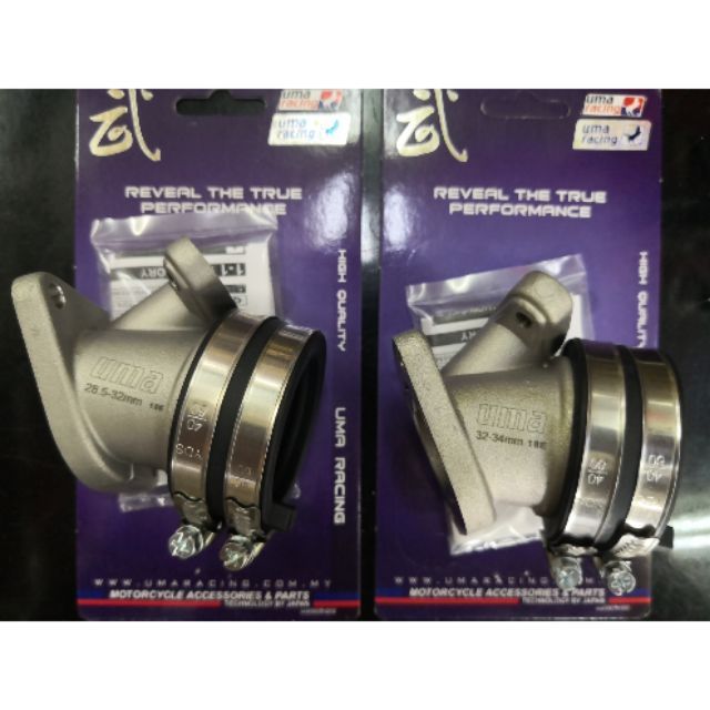 INTAKE UMA RACING SUPERHEAD MX KING MX150 ORIGINAL UMA RACING MALAYSIA