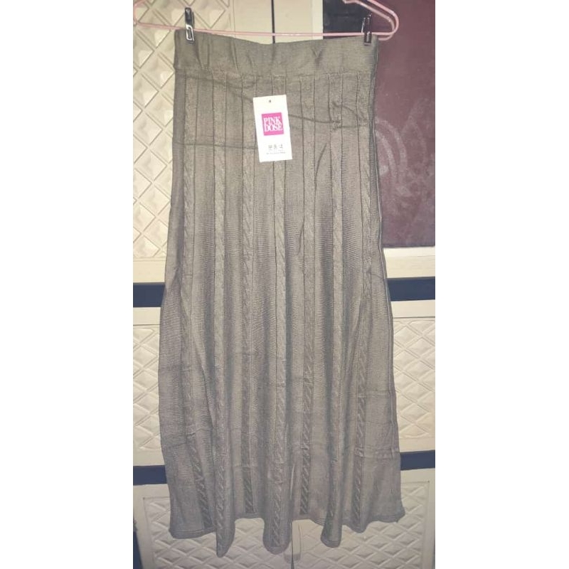 Rok Rajut Payung Import ( Mocca )