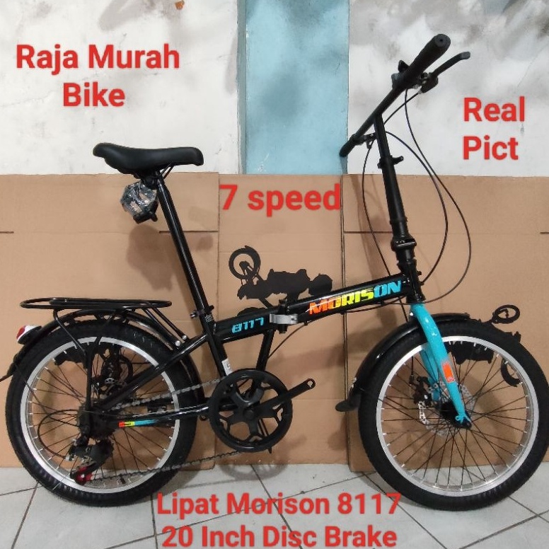KODE G13T Sepeda Lipat Morison 8117 2 Inch Sepeda Lipat Anak Sepeda Lipat 2 Inch Morison