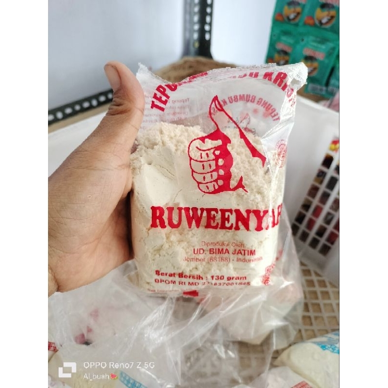 

tepung jempol 2 biji