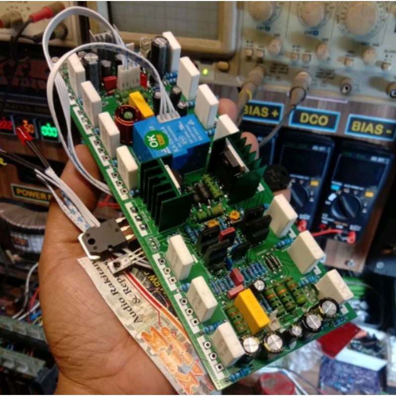 KIT Driver Power Amplifier MCRD V3 Darlington 2U 20 Cm 7 Set TR  Final