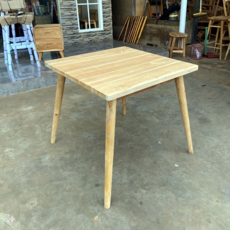 Meja makan meja cafe meja ropan meja cafe minimalis