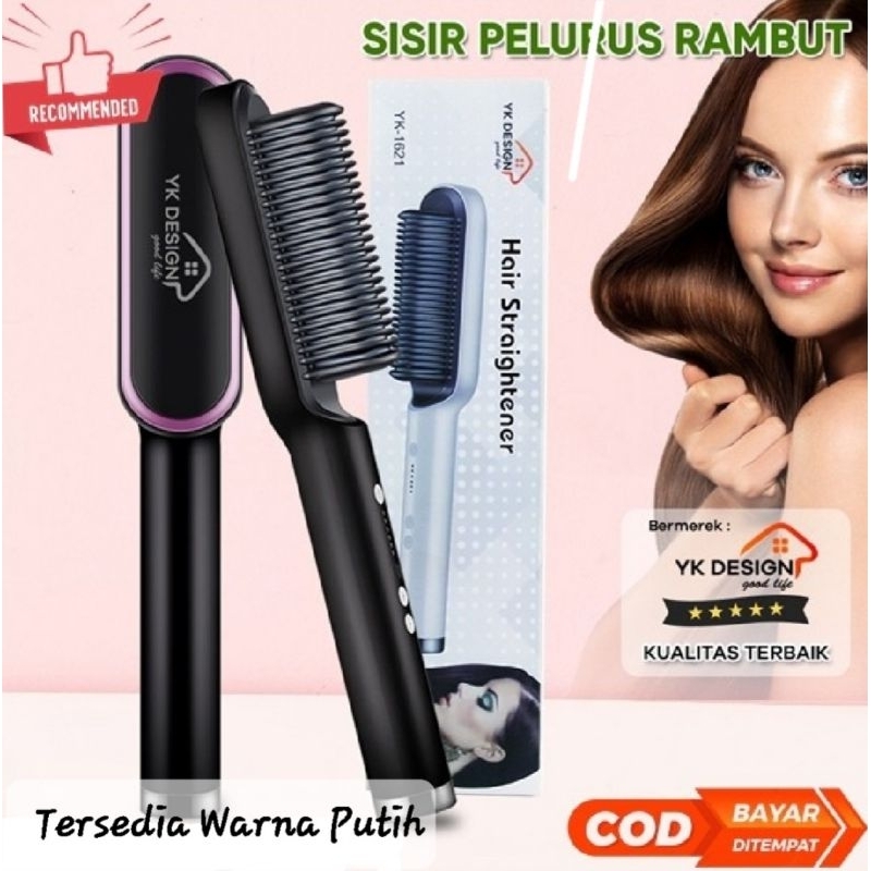 YK DESIGN YK-1621 Catok Sisir Peluris Rambut