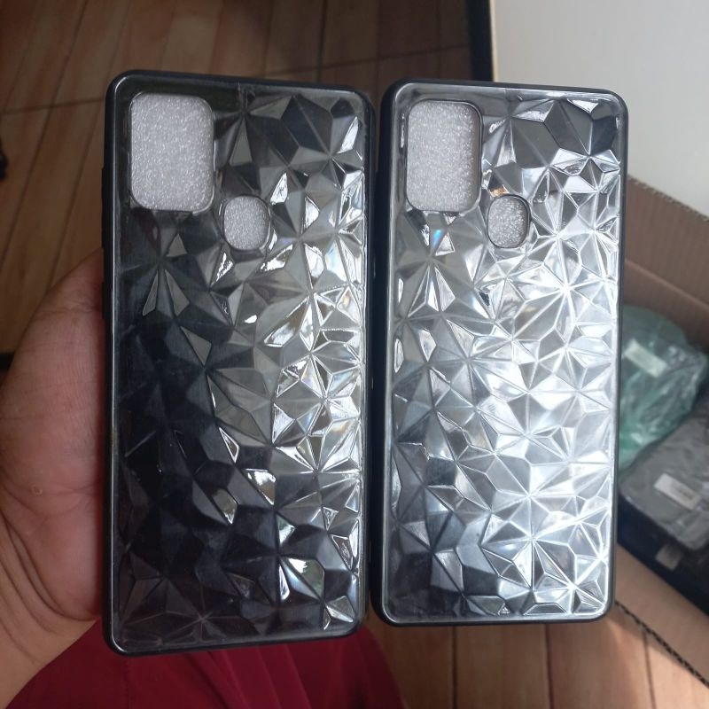 Hardcase Hybrid Diamond Samsung Galaxy A21s Mewah elegan