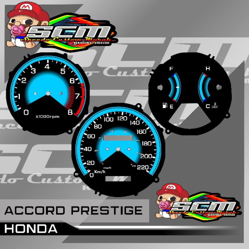 Papan speedometer Accord Prestige Accord Vigor panel spidometer custom Accord Prestige