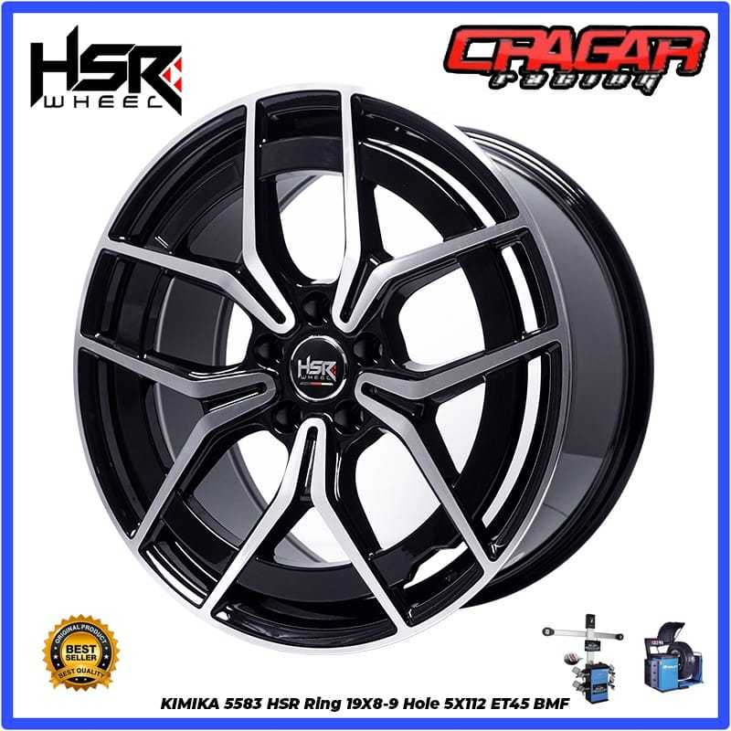 Velg/Pelek Racing Ring 19 Lubang 5 Buat Innova Xtrail Stargazer Xpander Rush Terios Dll - HSR KIMIKA