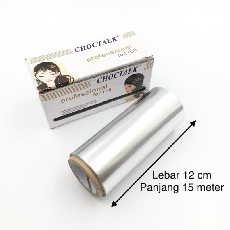 Alumunium foil untuk rambut highlight