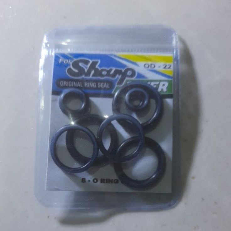 Kirim Segera  oring set sharp River od 22sil setseal set
