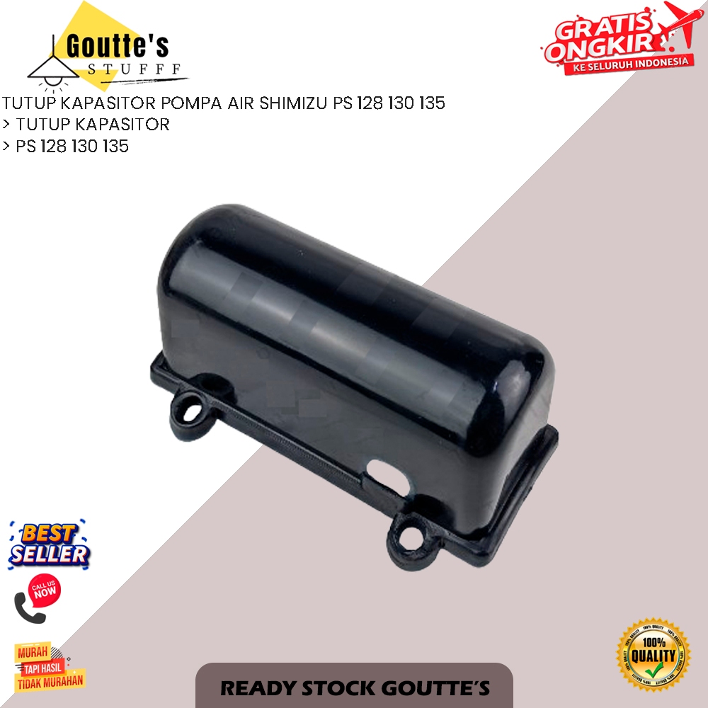 TUTUP KAPASITOR POMPA AIR SHIMIZU PS 128 130 135
