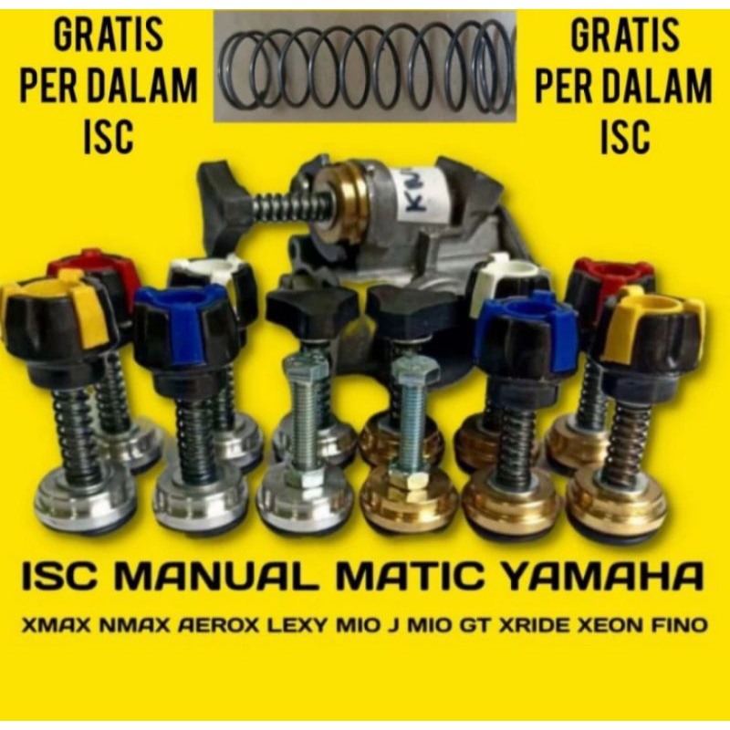 LANGSAM ISC MANUAL NMAX AEROX LEXY MIO J MIO GT SOUL GT XEON FINO XEON RC / GT