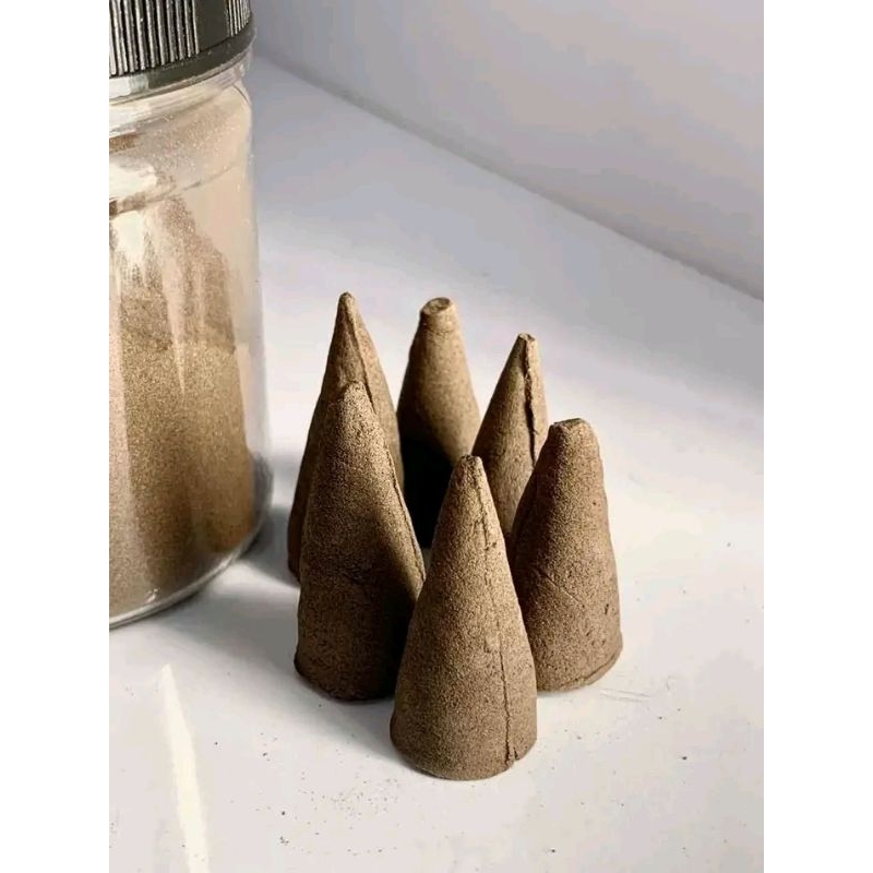 DUPA GAHARU KERUCUT ASAP BAWAH