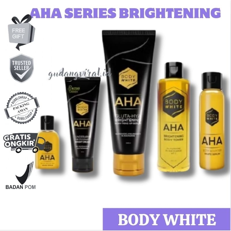 -GV- BODY WHITE AHA BODY BOOSTER WHITE SERUM 30 ML & 100 MLBODY WHITE AHA BODY BOOSTER WHITE SERUM /