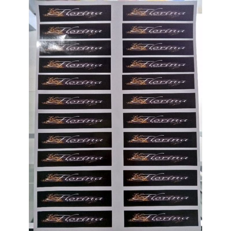 

Nukitu Boutique - Sticker Label / Sticker Murah / Sticker Cetak