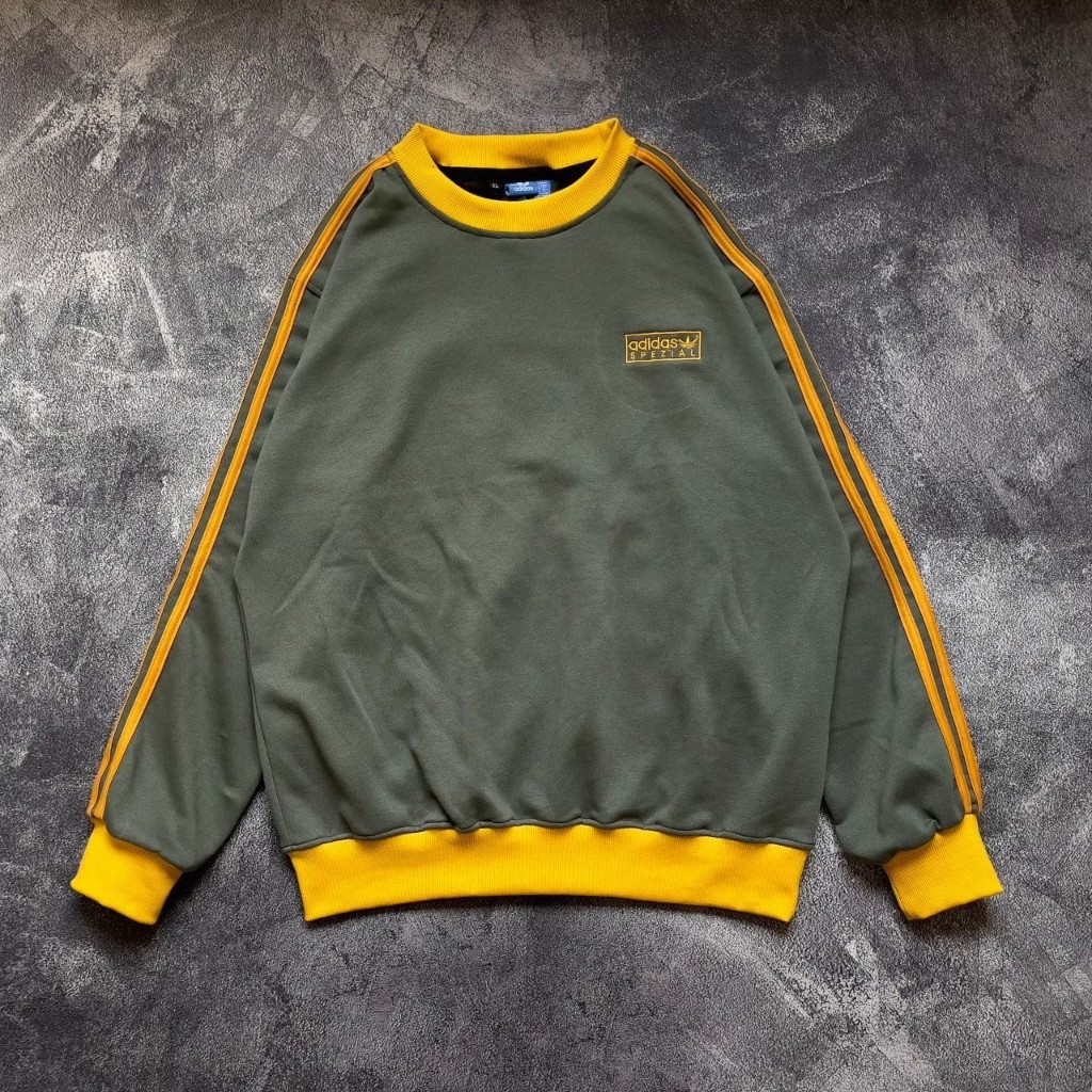 SWEATER CREWNECK ADIDAS 3FOIL PRIA WANITA PREMIUM