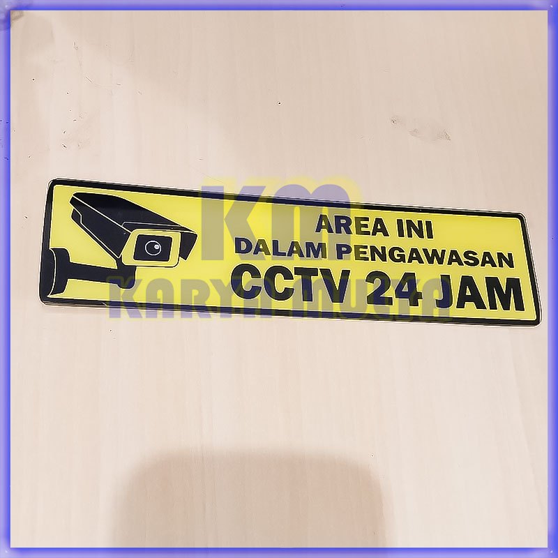 

Papan Pemberitahuan Bahan Akrilik – Papan Tulisan CCTV Akrilik Murah - Karya Mulya