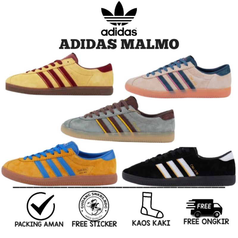 (GUDANGSNKRS) Adidas Malmo Beige Green