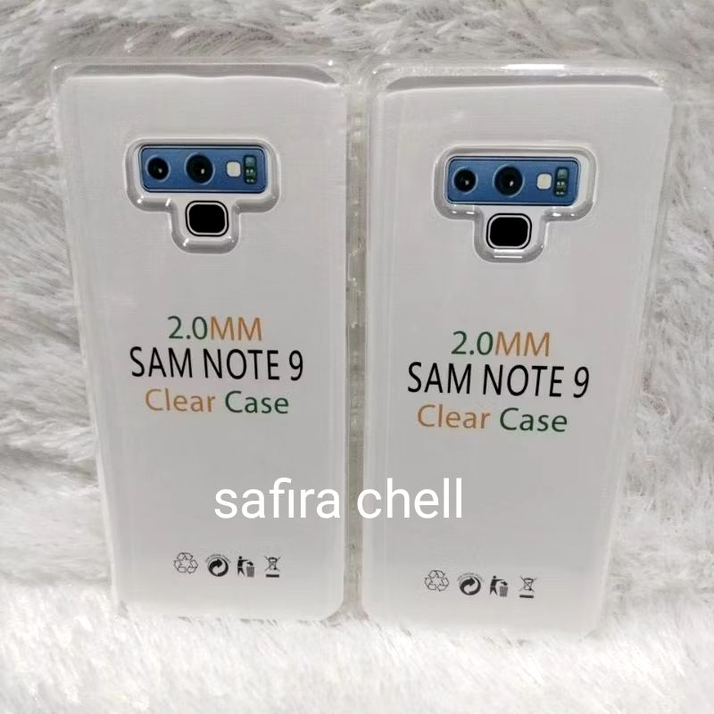 SOFT CASE CESING SAMSUNG NOTE 9  CASE CLEAR SPACE TRANSFARAN ORIGINAL
