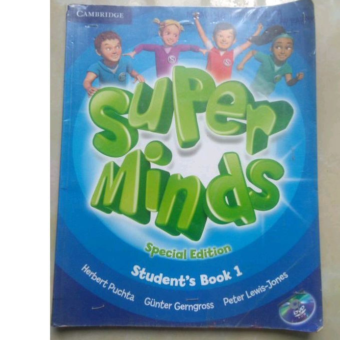 Buku English Cambridge Super Mind Kelas 1 SD