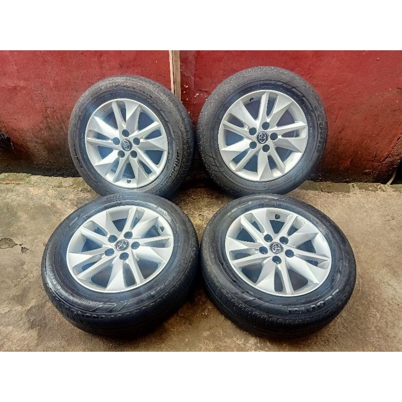 velg copotan Inova reborn r16 original+ban tebal Dunlop 205/65 r16 thn 2022