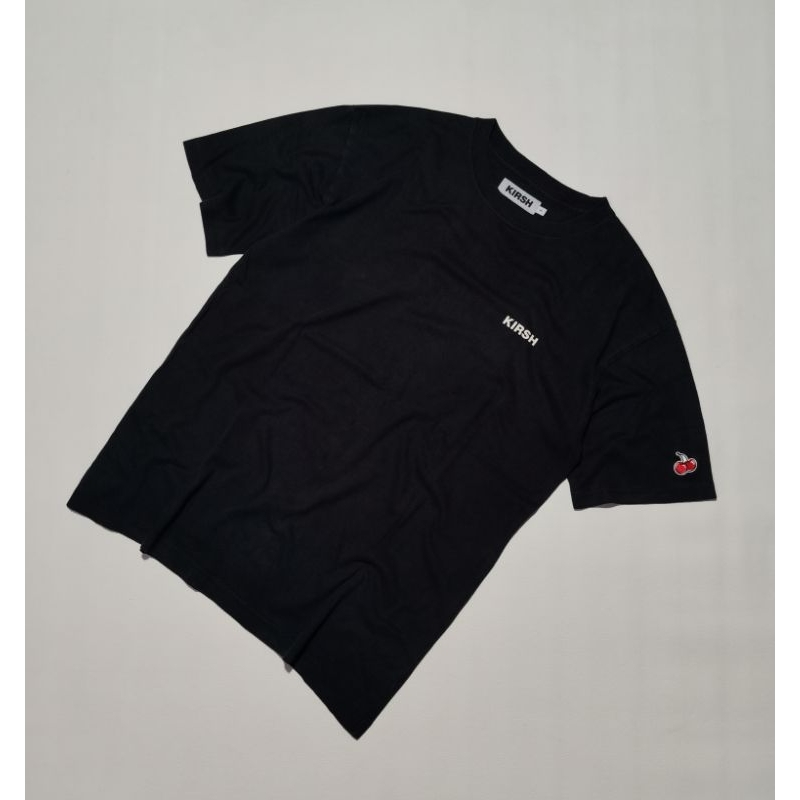 KIRSH OVERSIZED FIT MIDDLE LOGO T-SHIRT