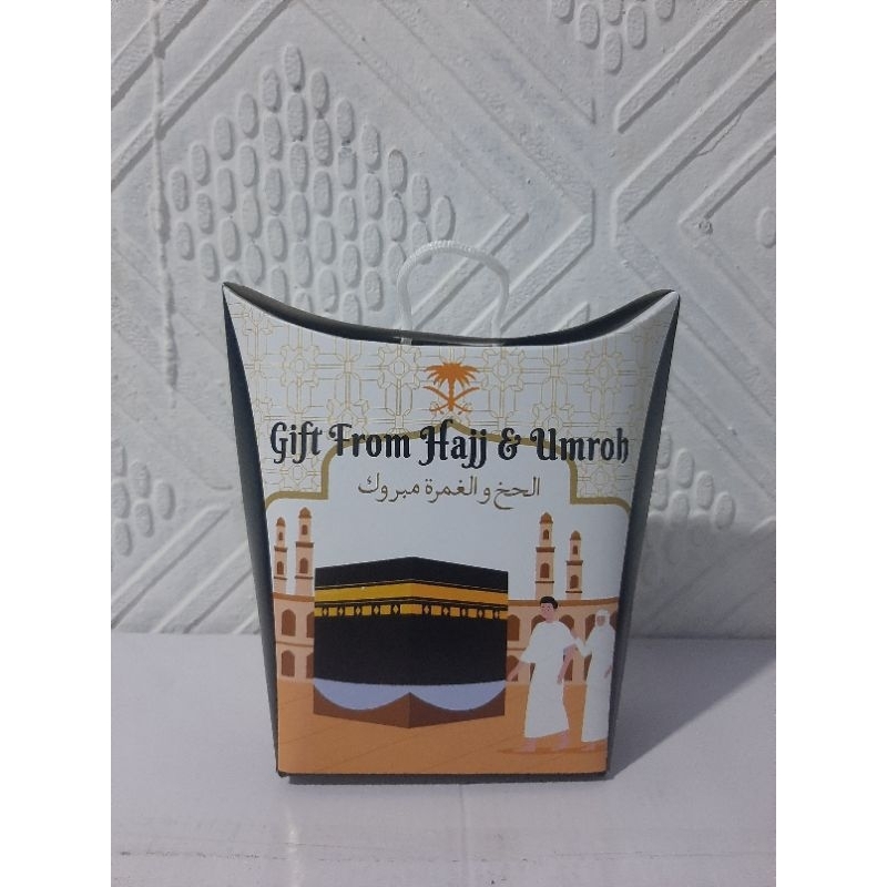 

Dus haji dan umroh box tali jingjing/tengteng Paketan Souvenir/Oleh Oleh Haji Dan Umroh HCU&