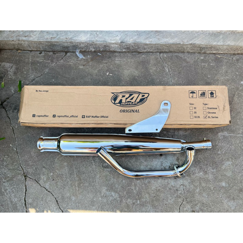 Knalpot Corbi rap original bedelan Plor