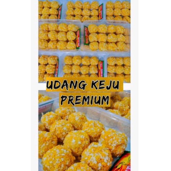 

Udang keju premium isi 10 biji lumer free saos