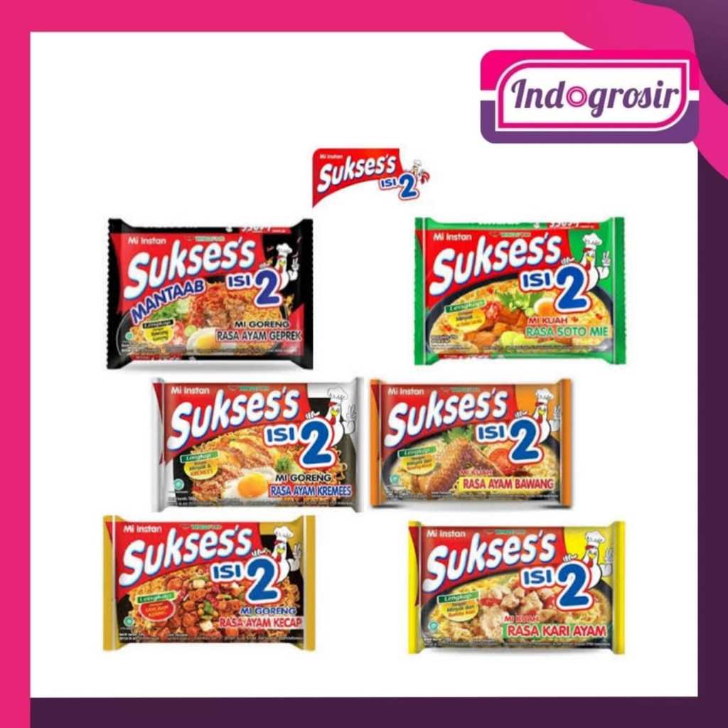 

SUKSESS MIE INSTAN / SUKSESS ISI 2 ALL VARIAN /MIE SUKSES ISI 2/PROMO