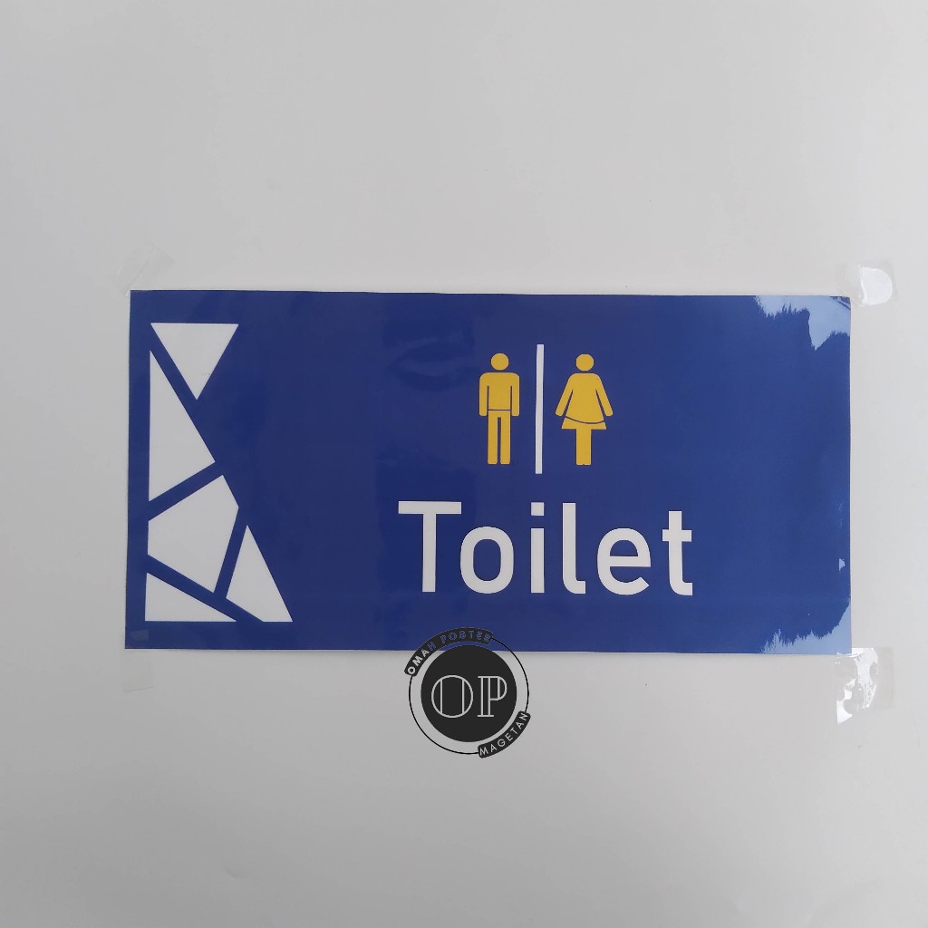 

Stiker Toilet - Kamar Mandi/WC - Stiker Toilet Vinyl