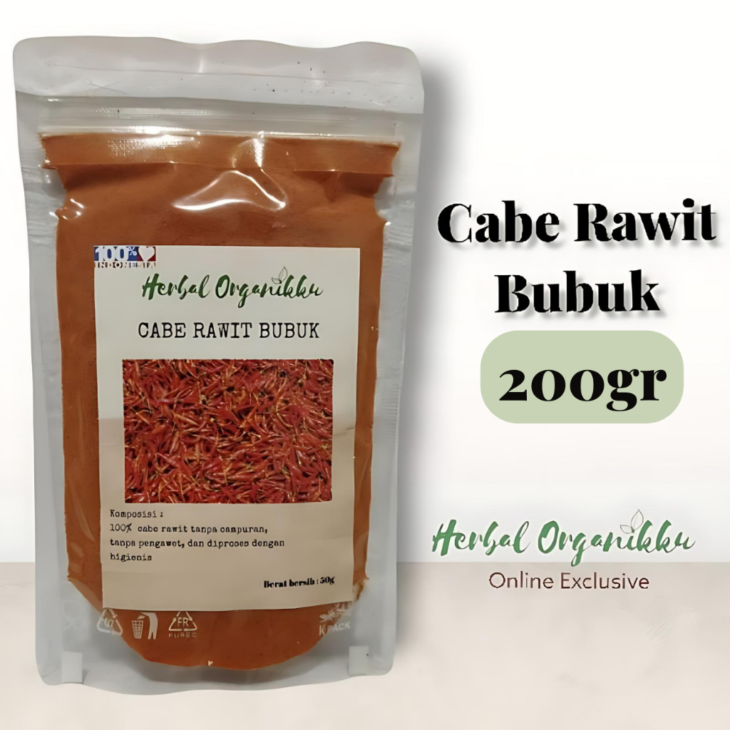 

Cabe Rawit Bubuk 100 & 200 gr | Cayenne Pepper