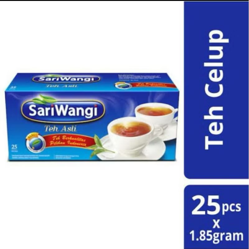 

TEH CELUP SARIWANGI ISI 25 KANTONG X 1.85GRAM