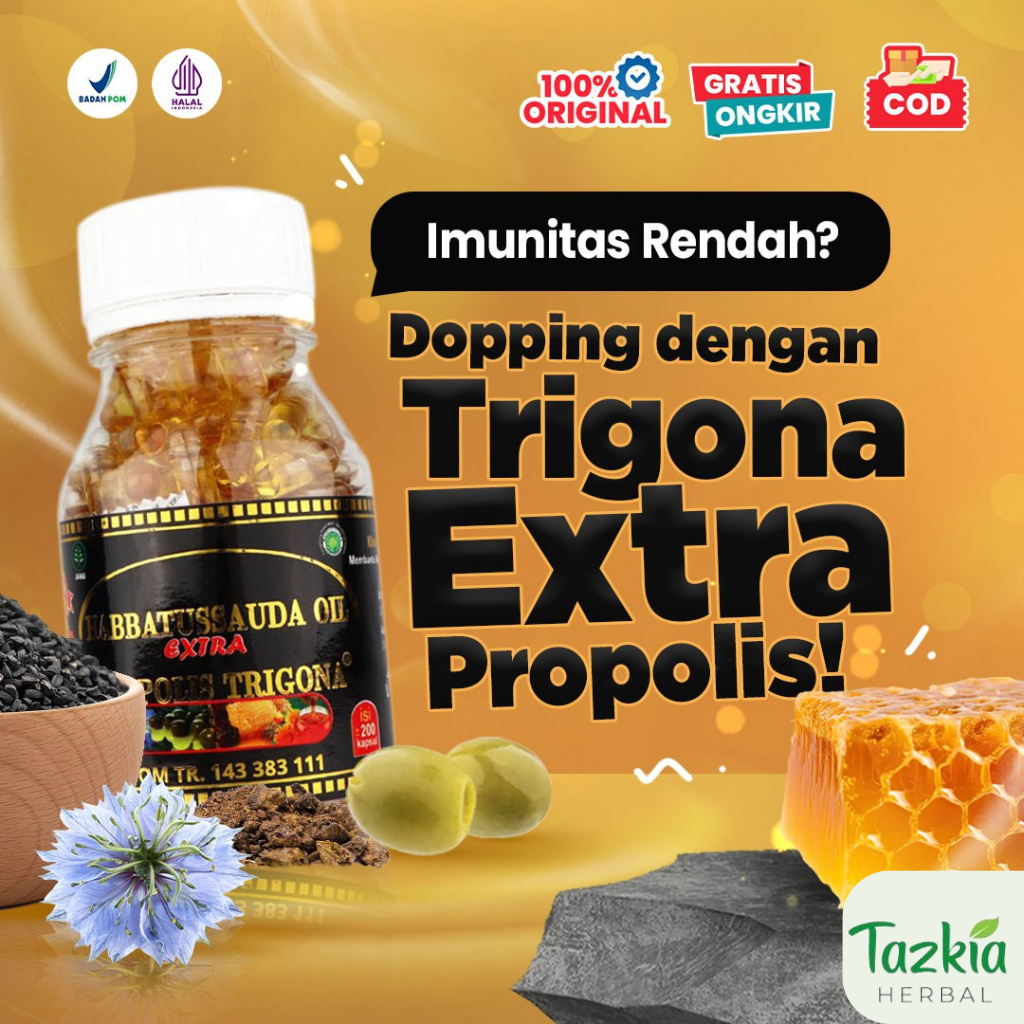 Habbatussauda Extra Propolis Trigona UMS