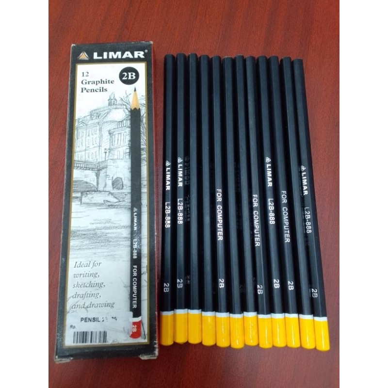 

PENSIL LIMAR 2B ( ISI 12PCS )