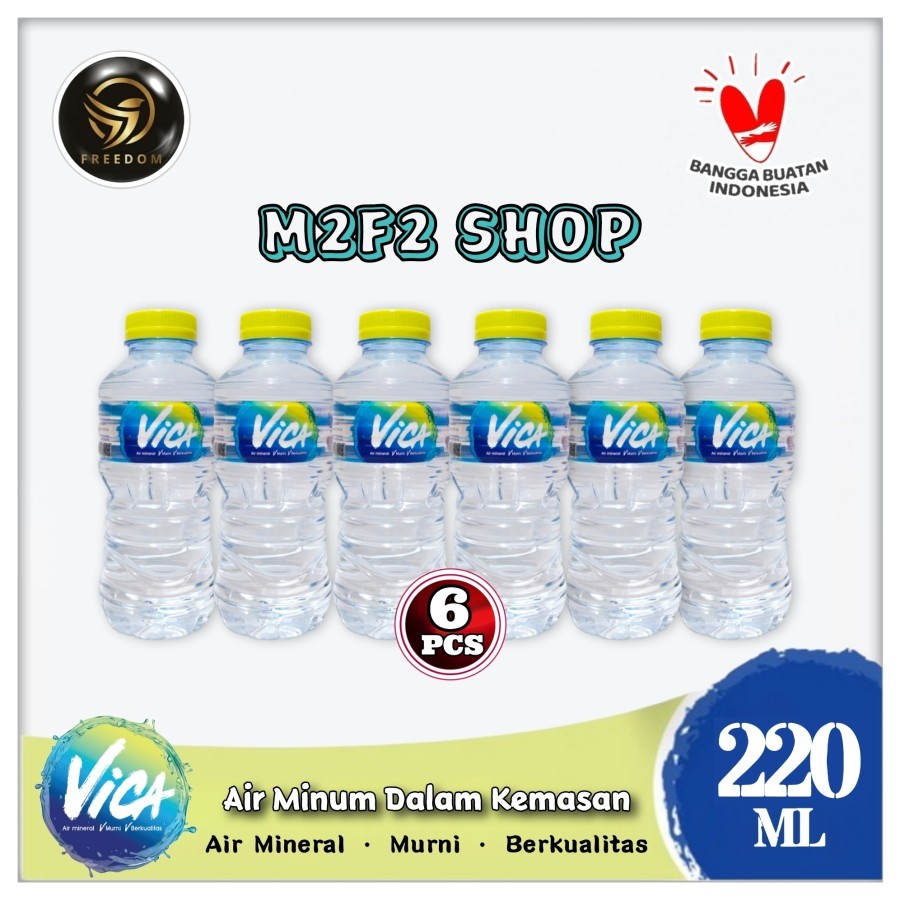 

Air Mineral Vica Baby Mini Botol Pet - 220 ml (Kemasan 6 Pcs)