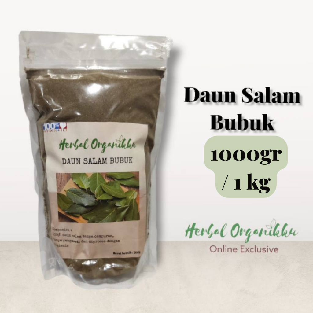 

Daun Salam Bubuk 500 & 1000(1kg) | Bay Leaf Powder