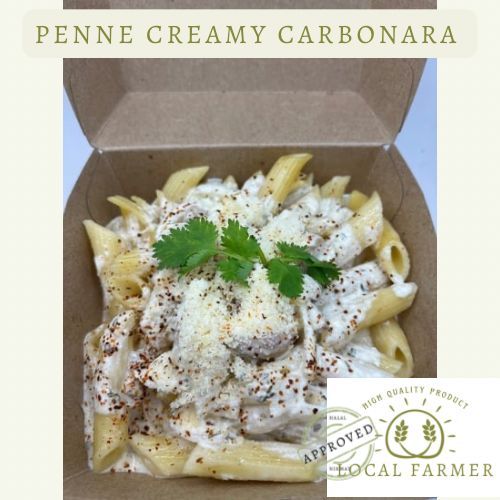 

Penne Creamy Carbonara