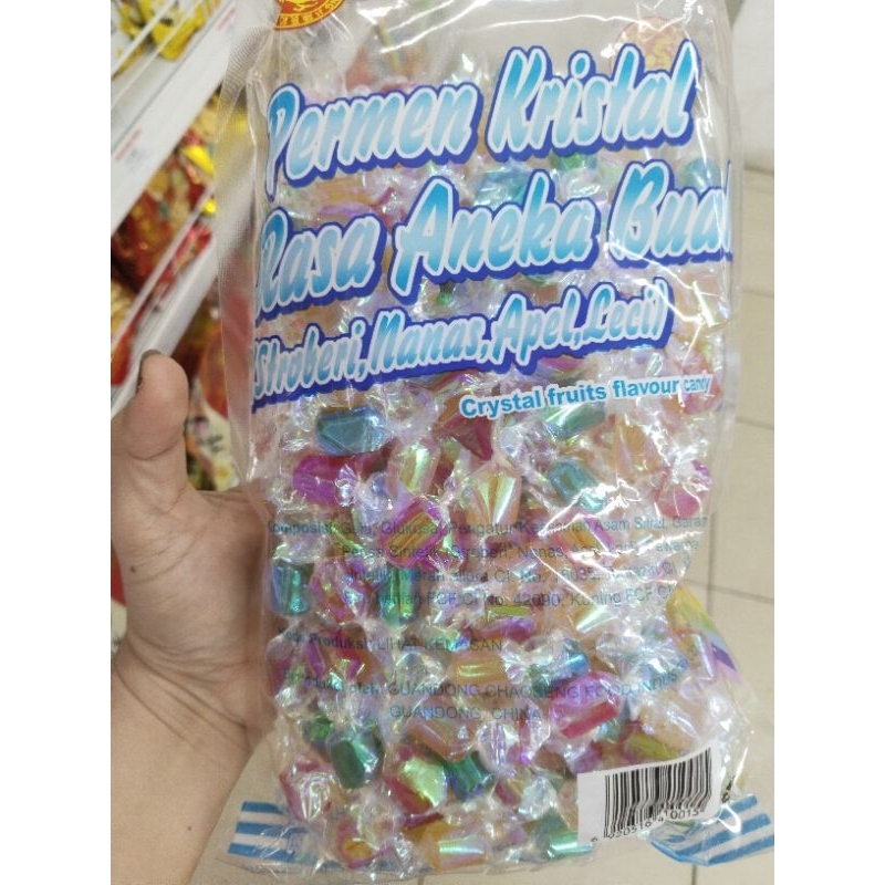 

500gr Permen buah CRYTAL Chen Liang Ji - Crystal Candy mix fruit