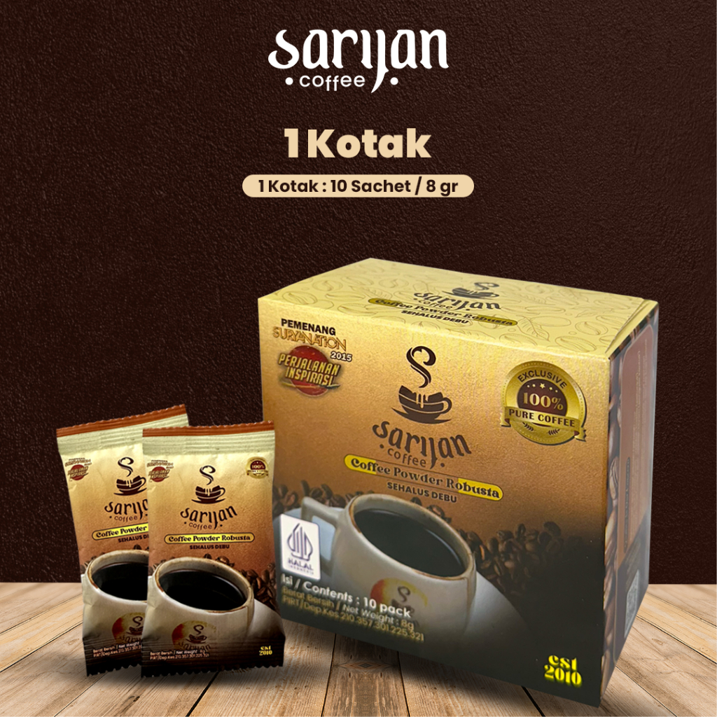 

SARIJAN SACHET (1 Kotak) 10 pcs x 8gr